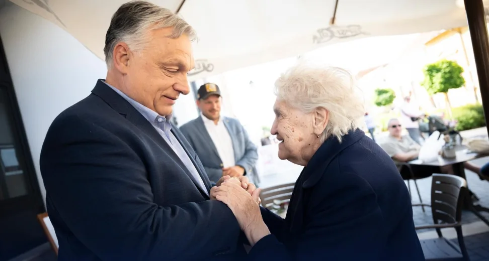 Orbán Viktor is köszöntötte a szépkorúakat